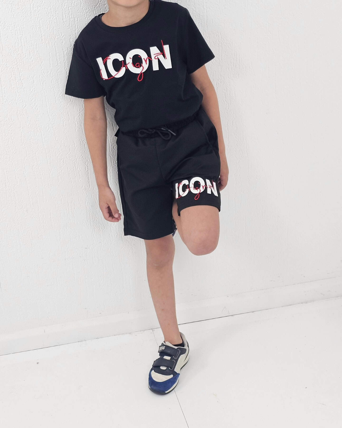 Icon2 Kinder Zomer Set C625 Zwart