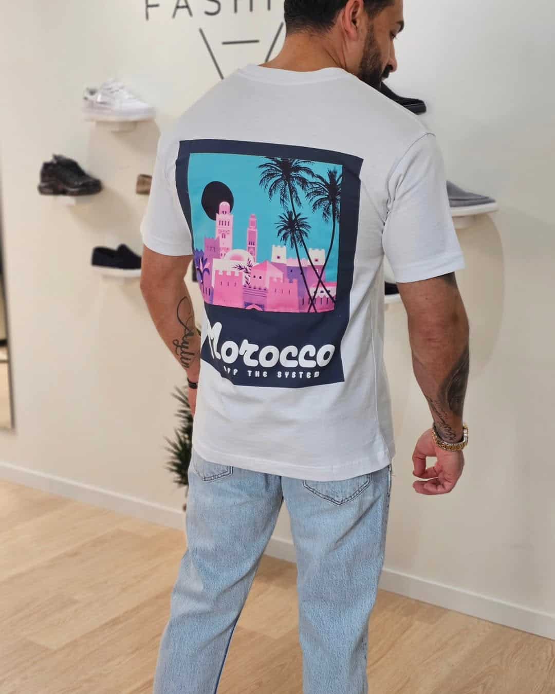 Morocco Oversized Graphic T-shirt