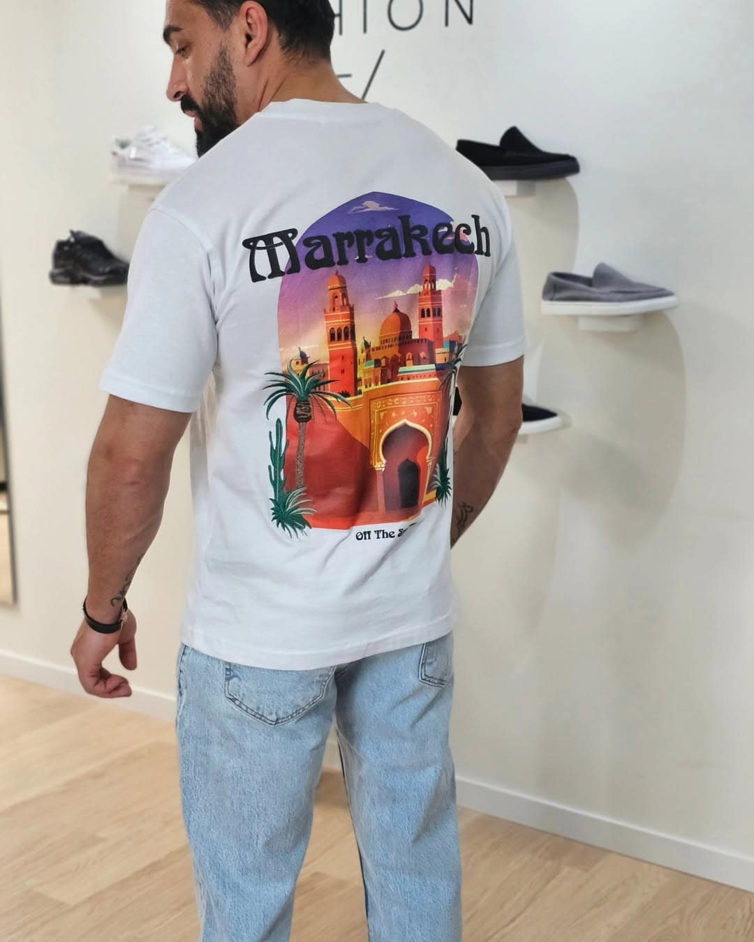 Marrakech Oversized Graphic T-shirt