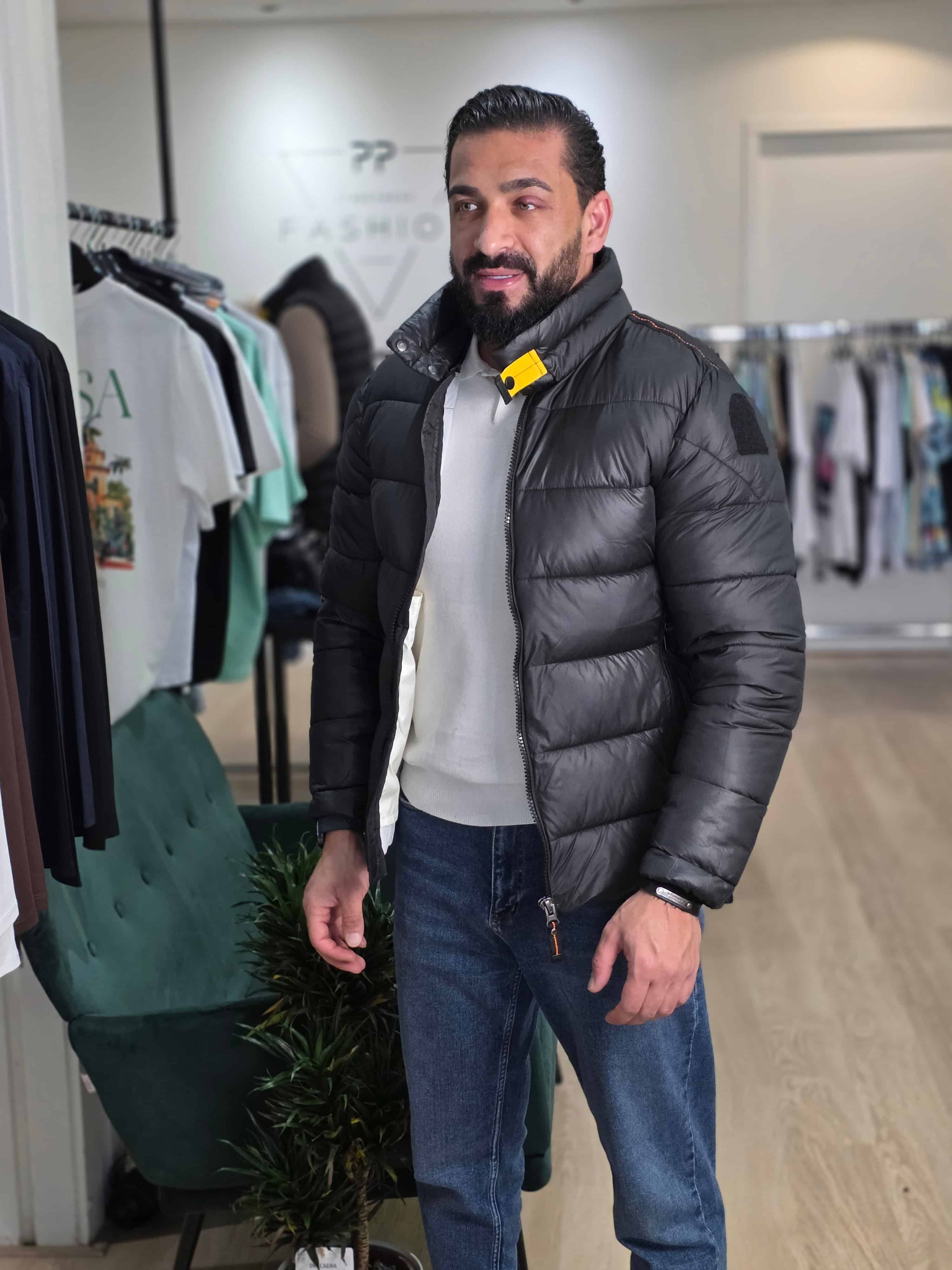 Pufferjas Zwart 2538