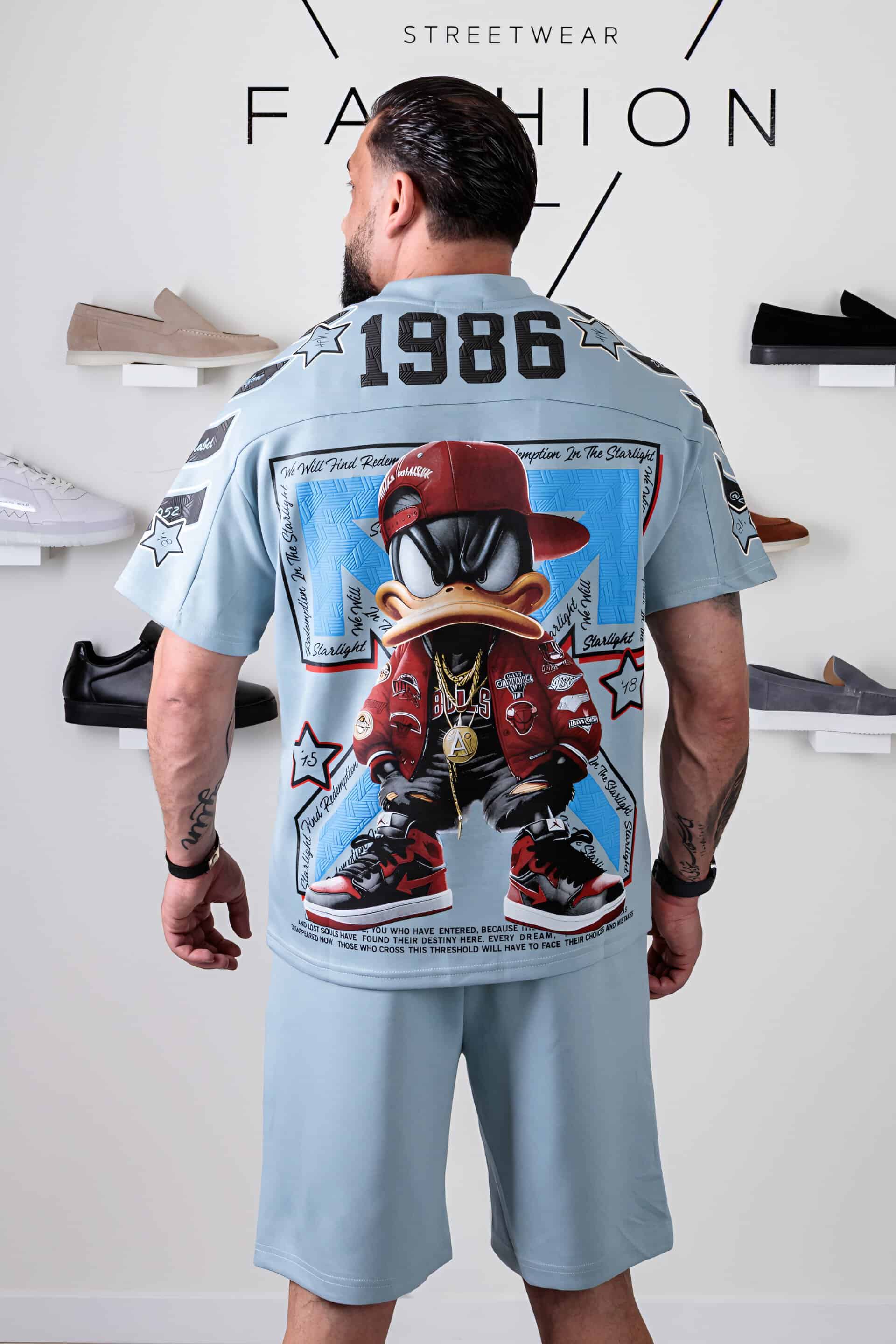 X Daffy Duck Zomer Set Blauw 102