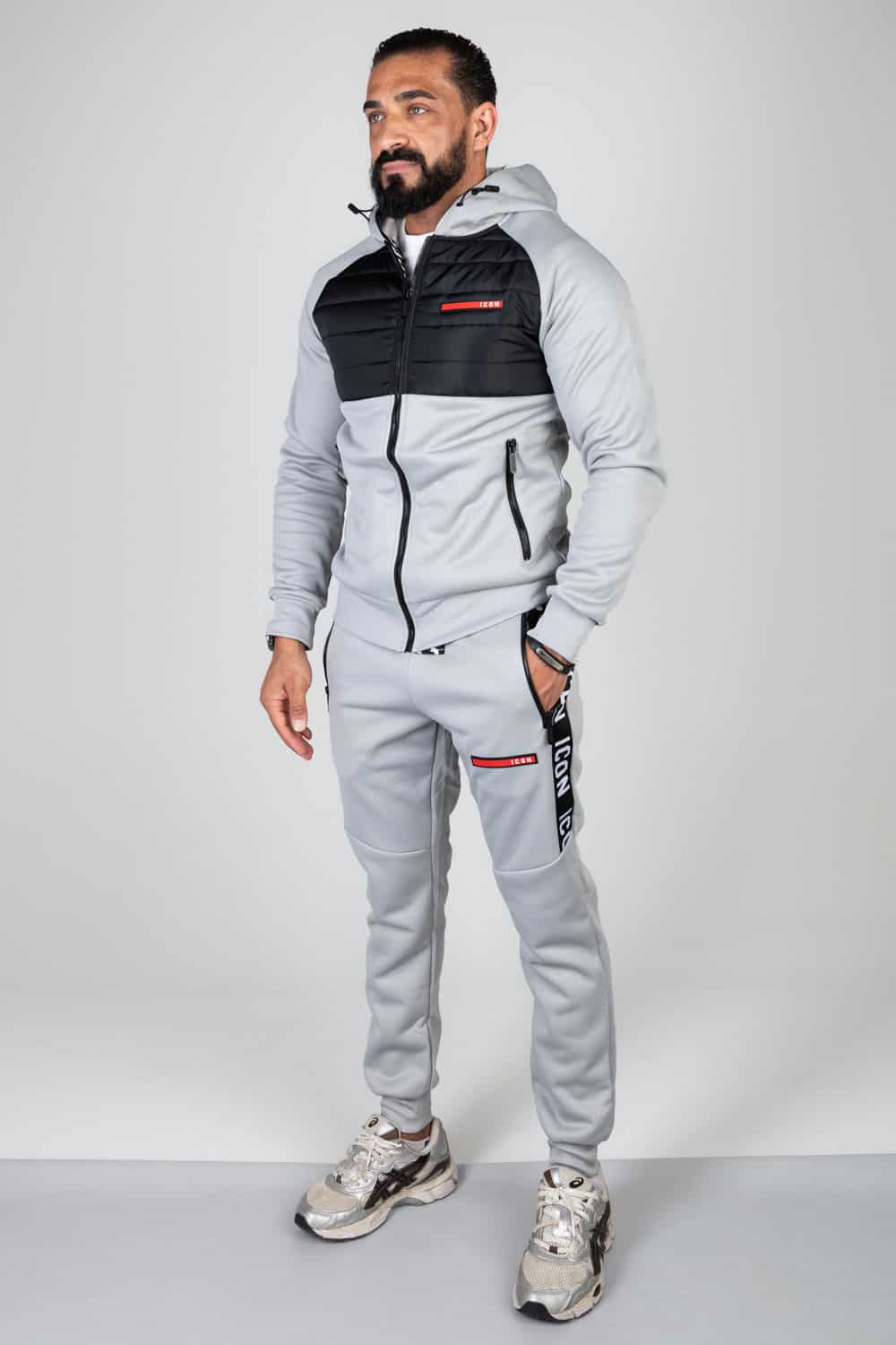 Icon Trainingspak Joggingpak Grijs 7882
